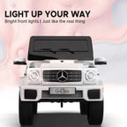 EMotorad Formula Fun Battery Oprated Mercedes Benz G-Wagon Ride-On Car, White