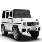 EMotorad Formula Fun Battery Oprated Mercedes Benz G-Wagon Ride-On Car, White