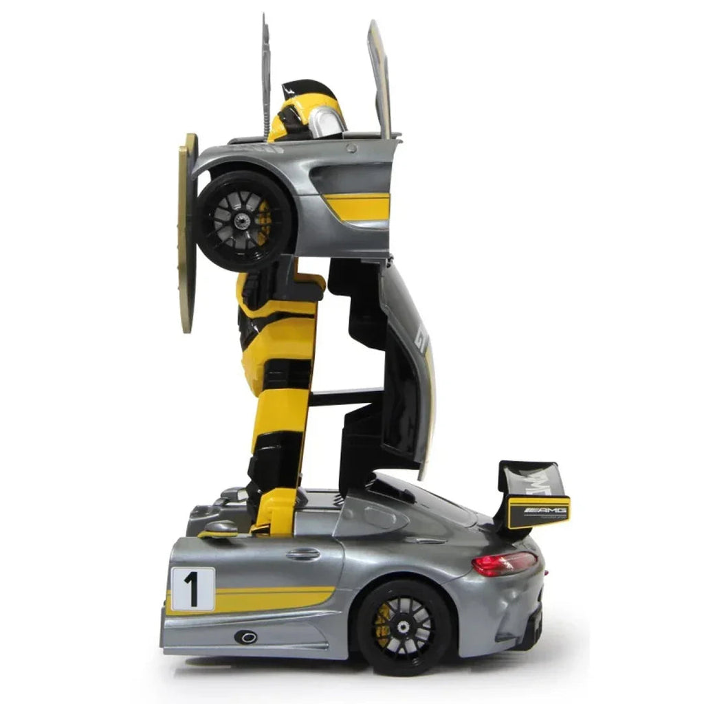 RASTAR Transformable RC Robot Car Toy 1:14 Scale Remote Control Transforming Vehicle Kids Toy Car