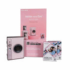Fujifilm Instax Mini Evo Hybrid Camera Premium Edition with 20 Shots – Gentle Rose