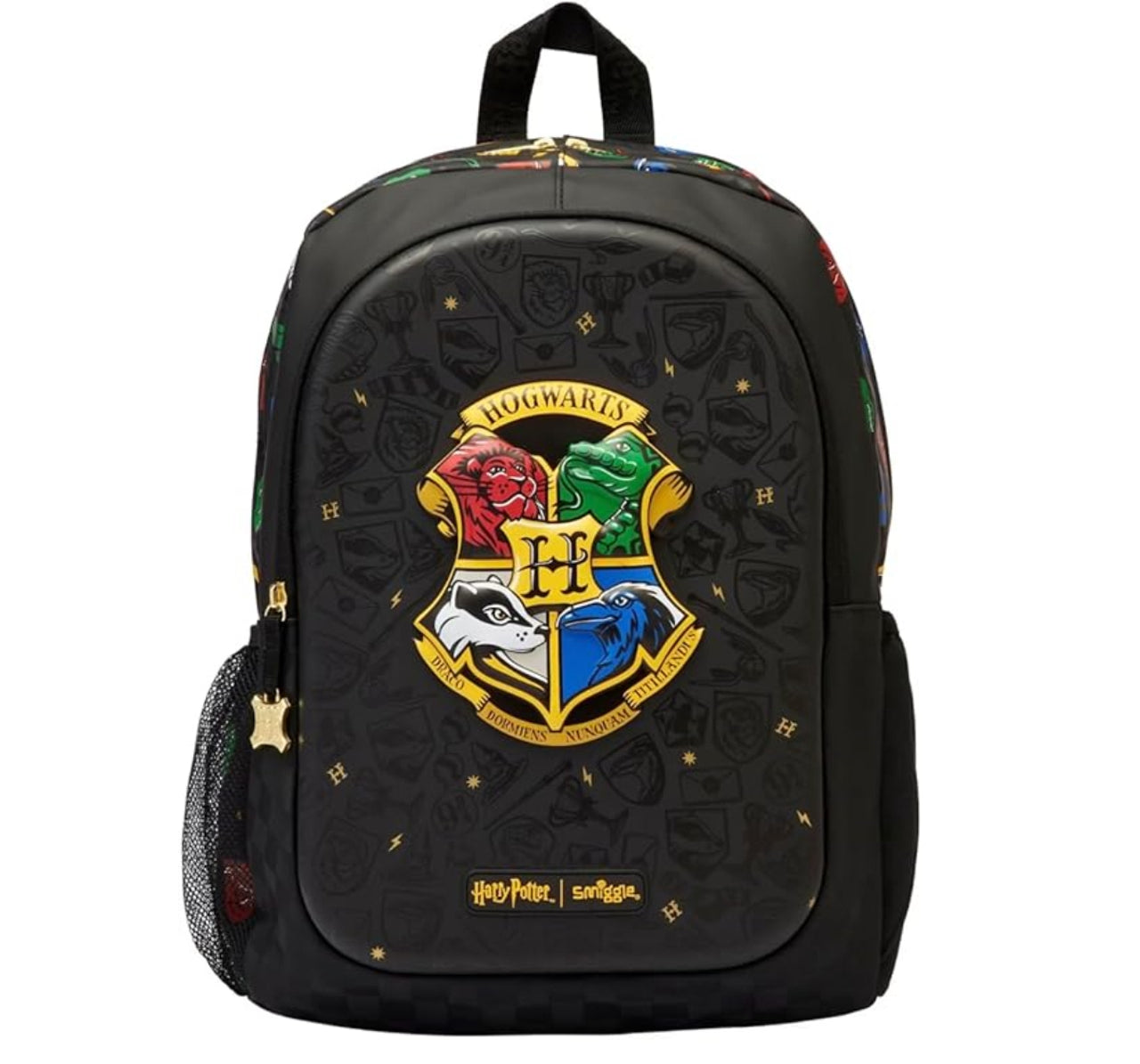 Smiggle Harry Potter Hogwarts 16 Inch Kids School Backpack – Black | 6–12 Years