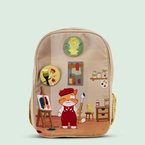 Filli & Me Filli Paints a Picture HugBag 17L Kids School Backpack for Ages 6–7 Years  Lightweight School & Travel Bag