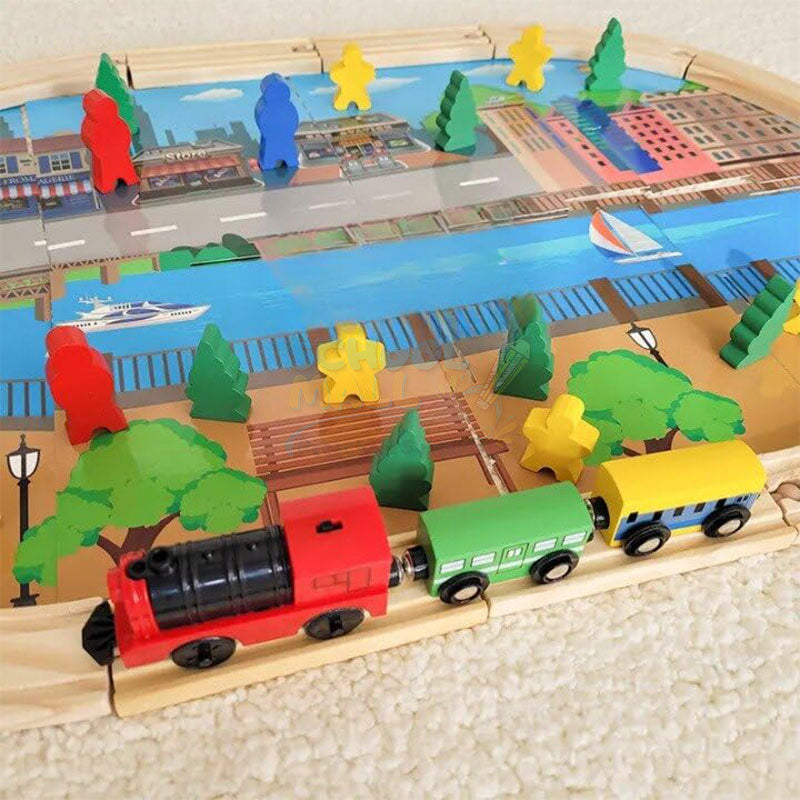 Rainbow Toys Electric train track