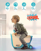 Gyroor GNU Kids Electric Ride-On Suitcase Scooter