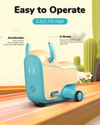 Gyroor GNU Kids Electric Ride-On Suitcase Scooter