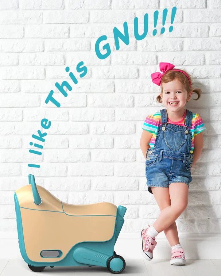 Gyroor GNU Kids Electric Ride-On Suitcase Scooter