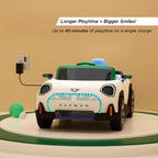 Emotorad Formula Fun Battery Oprated  Car Mini Cooper Aceman -White