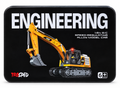 Engineering Remote Control Excavator Toy 1:64 Scale – Yellow Construction Truck, Alloy Model, 6+ Years
