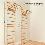 Curious Cub Wooden Ladder (6Feet)