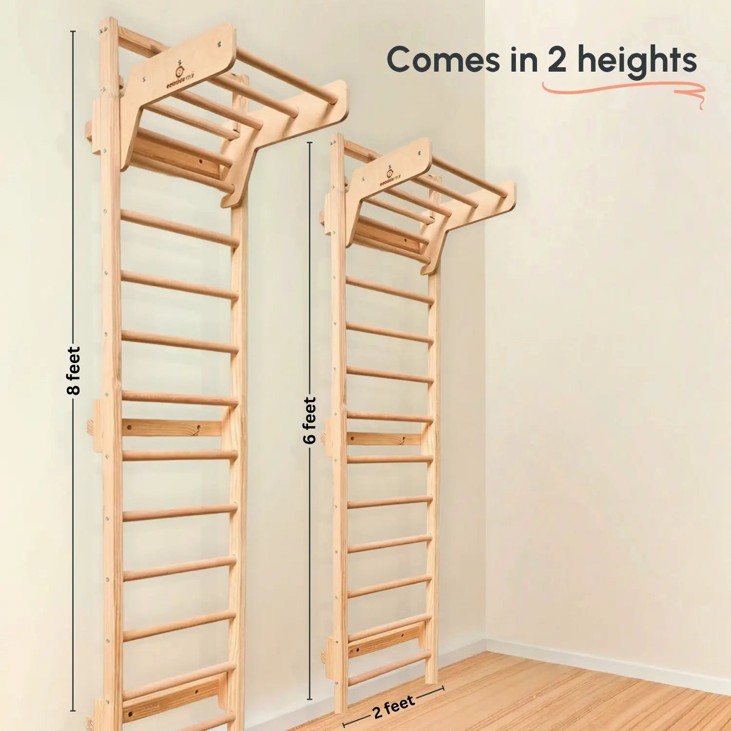 Curious Cub Wooden Ladder (6Feet)