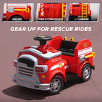 EMotorad Formula Fun Battery Oprated Fire Truck Red