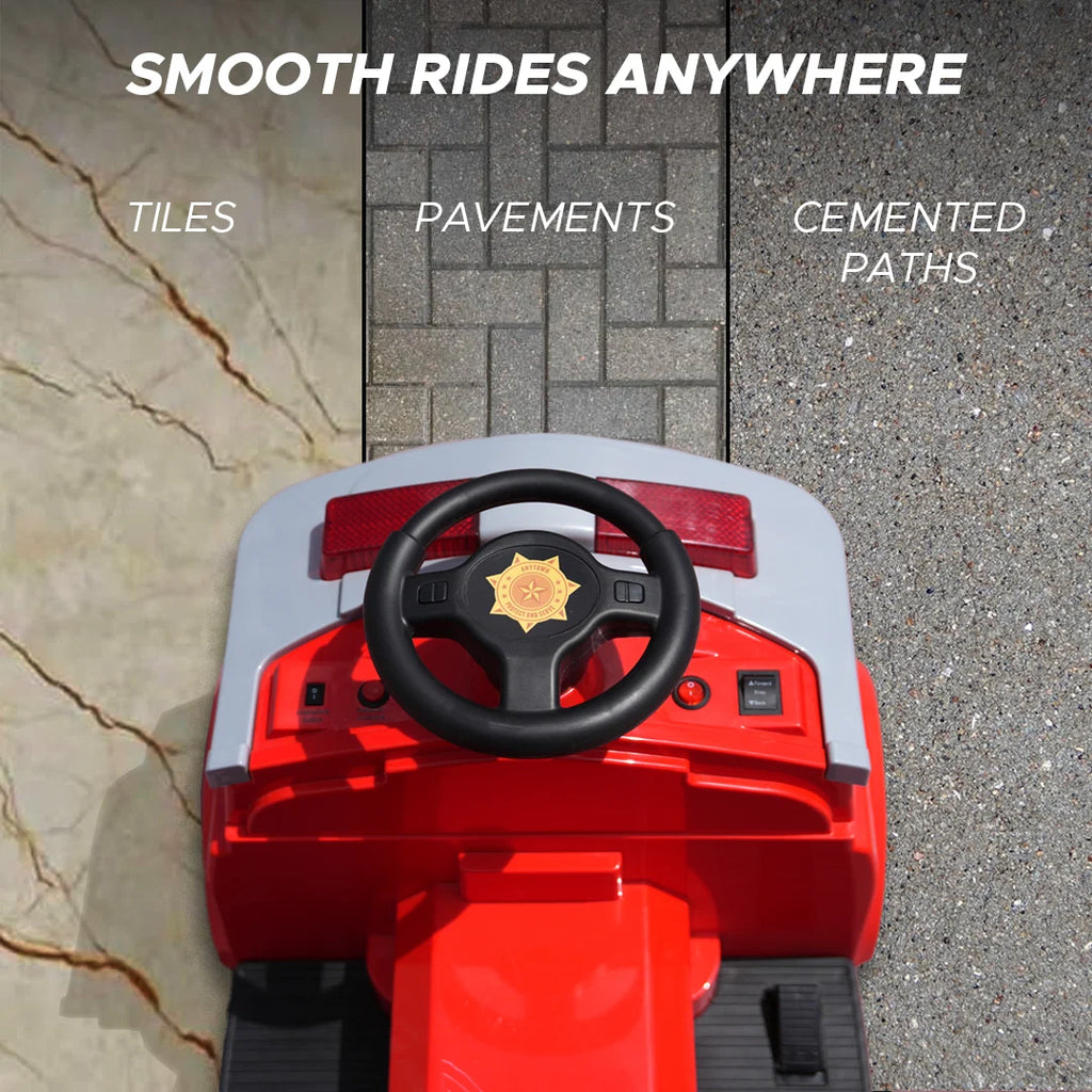 EMotorad Formula Fun Battery Oprated Fire Truck Red