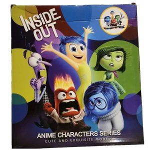 Inside Out Anime Character Figure Set – 5 Emotions Collectible Figures for Kids