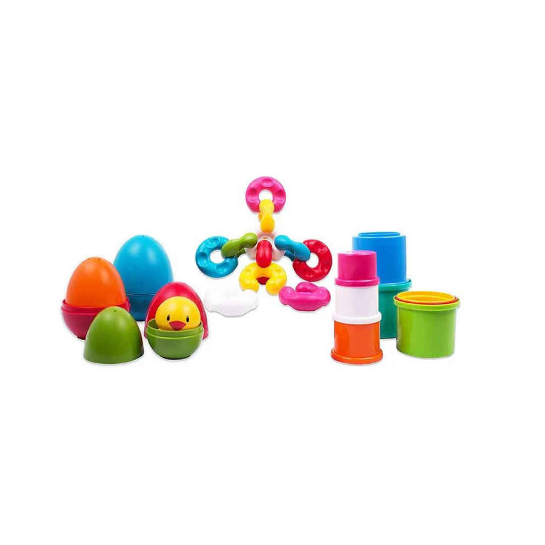 Funskool Giggles Link, Stack and Nest Toy Set