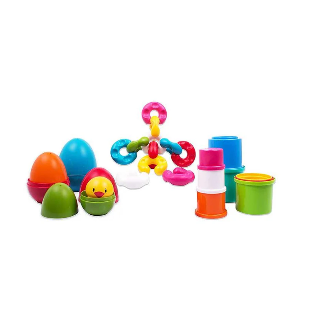 Funskool Giggles Link, Stack and Nest Toy Set