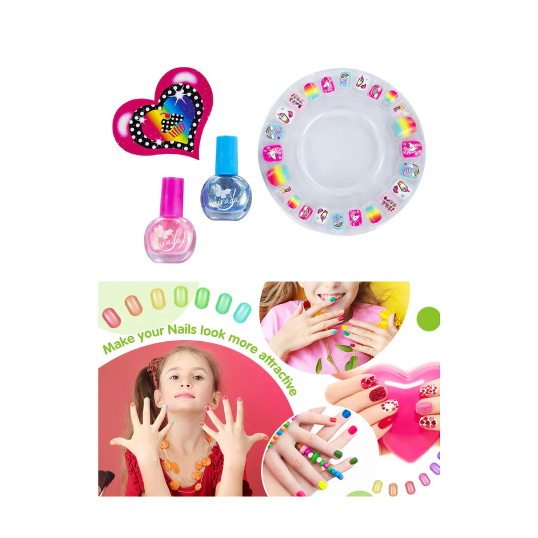 Mirada Press On Nails Unicorn for Kids