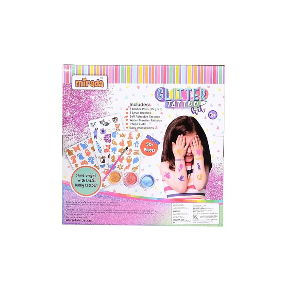 Mirada Glitter Tattoo Kit Nail Art Kit