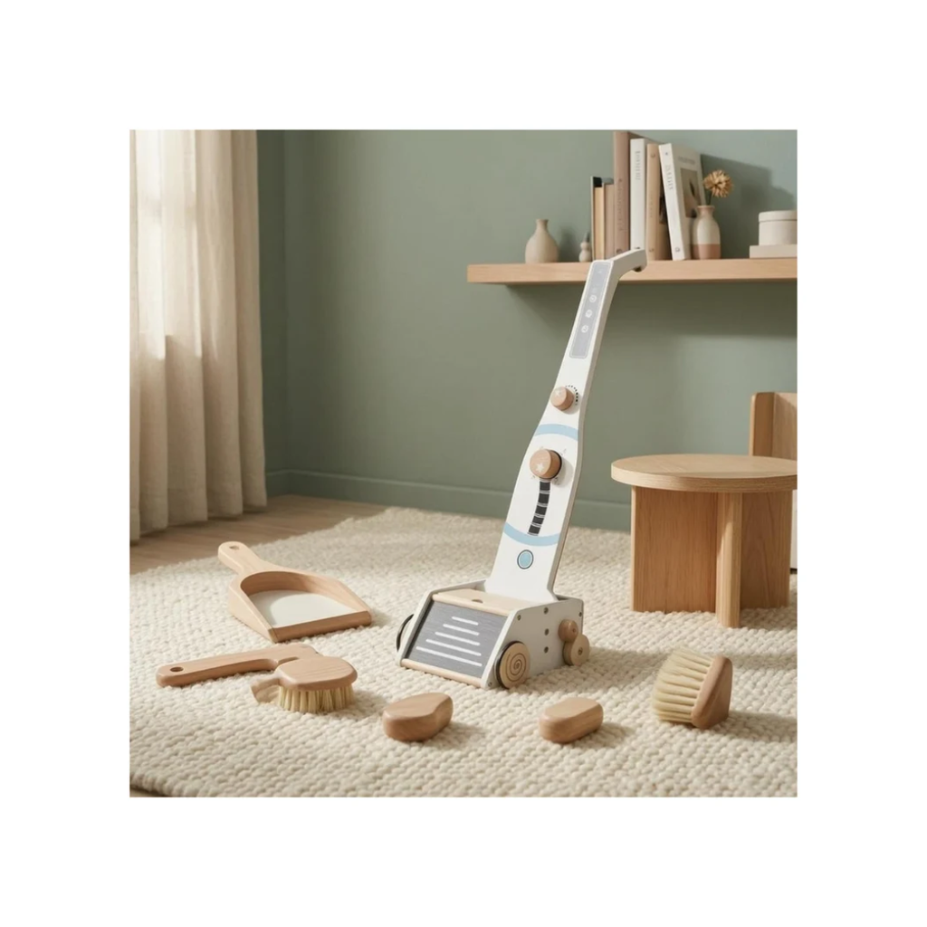 Kabeiqi Denmark Noble Kids Pretend Play Vacuum Cleaner Toy – 36+ Months