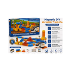 Magnetic DIY Versatile Track Car Set with Train – Creative Build & Play Track Set for Kids