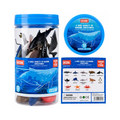 Ucok 13-Piece Marine Creatures & Ocean Animal Figure Set with Storage Jar
