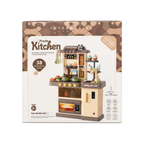 Interactive Puzzle Kitchen 38 Pcs Pretend Play Kitchen Set for Kids WD-R45 3+ Years
