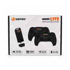 Sameo Micro Lite HDMI Gaming Console – 10,000 Retro Games | 64GB | 2.4G Wireless Controllers