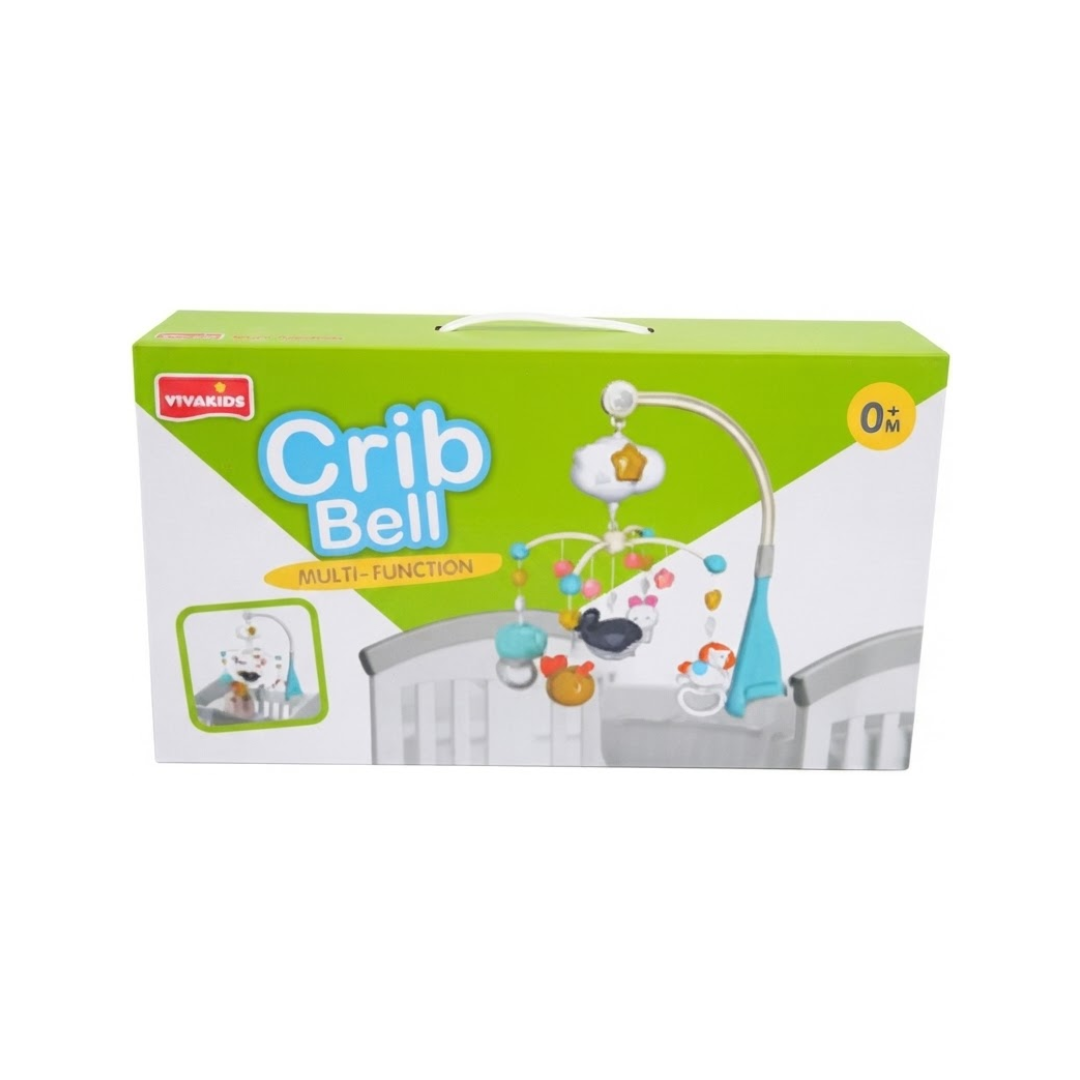 Rainbow Toys Baby Cot Mobile Crib Bells