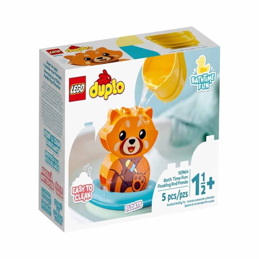 LEGO Duplo My First Bath Time Fun Floating Red Panda 10964 Building