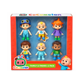 Cocomelon Family & Friends 6-Piece Character Figure Set – JJ & Friends Collectible Toys