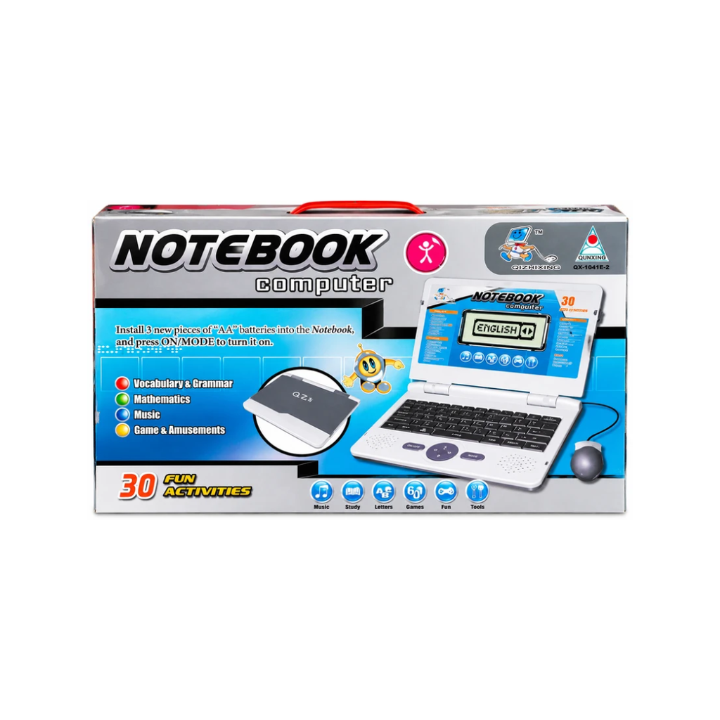 Kids Educational Notebook Computer with 30 Fun Learning Activities & Mouse
