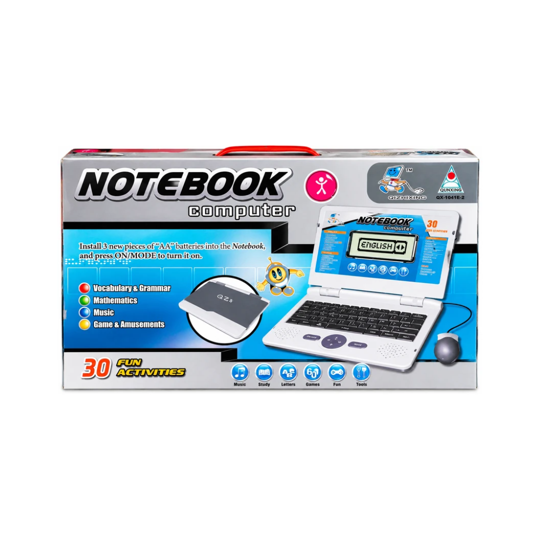 Kids Educational Notebook Computer with 30 Fun Learning Activities & Mouse