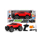 LUMO Off-Road Radio Control Racing Car with Light Spray, Bright Lights & USB Charging Assorted Color  – 3+ Years