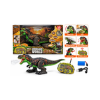 LUMO Remote Control Dinosaur Toy with 360° Rotation, Motorized Walking, Spray, Lights & Sound – 4+ Years