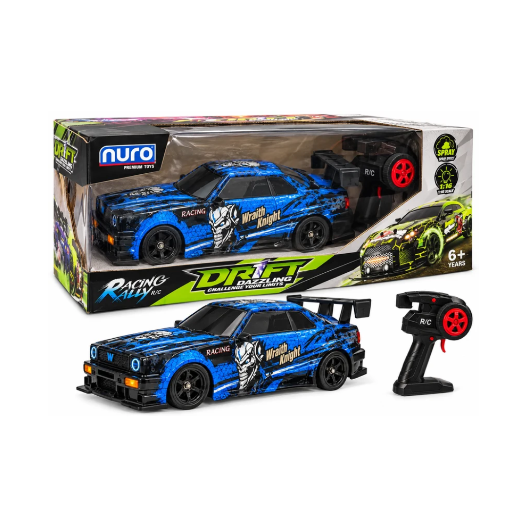 Nuro Drift Racing Remote Car with Light & Spray Effect – 6+ Years