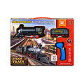 Lumo Steam Train Battery Operated with 2.4G Remote Control – 15-Piece Set, Light & Music, 3+ Years