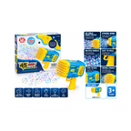 Lumo 45-Hole Bubble Gun with Strong Wind – Bubble Blower Toy for Kids, 3+ Years