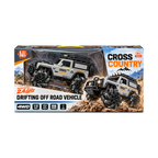 Lumo Cross Country 4WD Remote Car Off-Road Vehicle with Drifting, Lights & USB Charging – 4+ Years