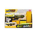 Lumo Blasting Expert Soft Bullet Toy Gun | Eby Game Foam Dart Blaster with 12 Soft Bullets & 2 Targets | 3+ Years