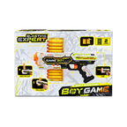 Lumo Blasting Expert Soft Bullet Toy Gun | Eby Game Foam Dart Blaster with 12 Soft Bullets & 2 Targets | 3+ Years