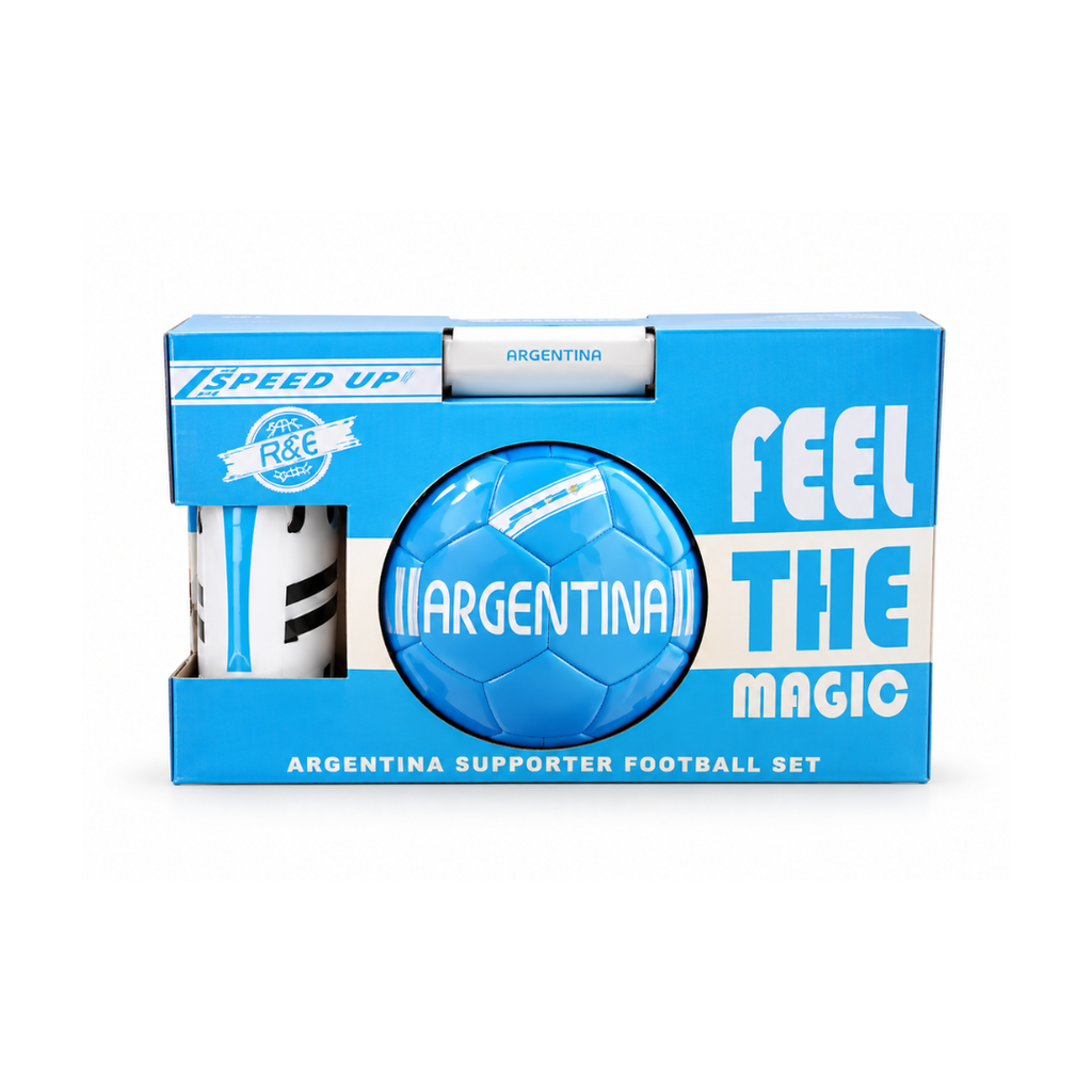 Speedup Argentina Supporter Football Set
