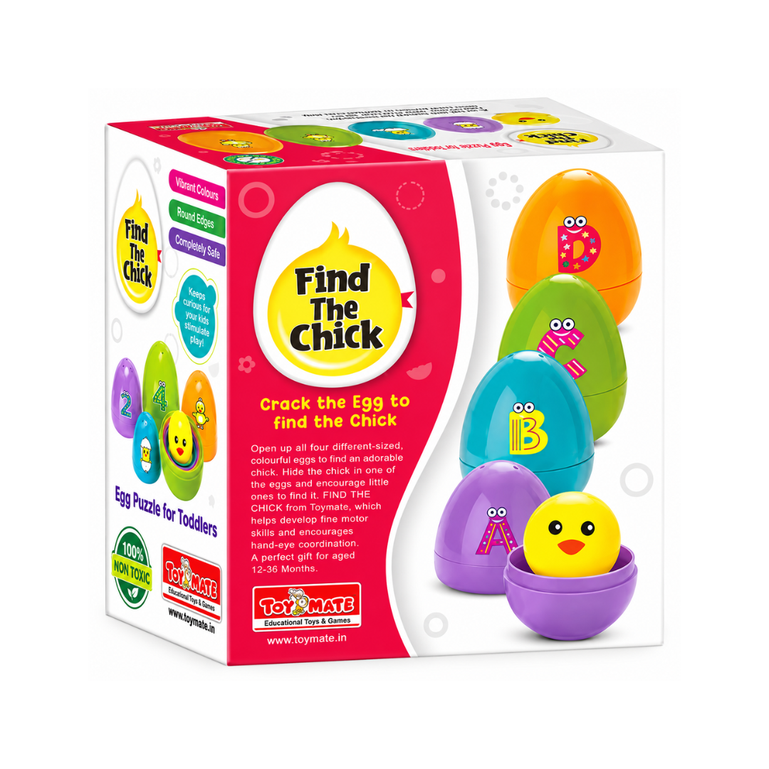 Toymate Find the Chick – Educational Egg Puzzle Toy