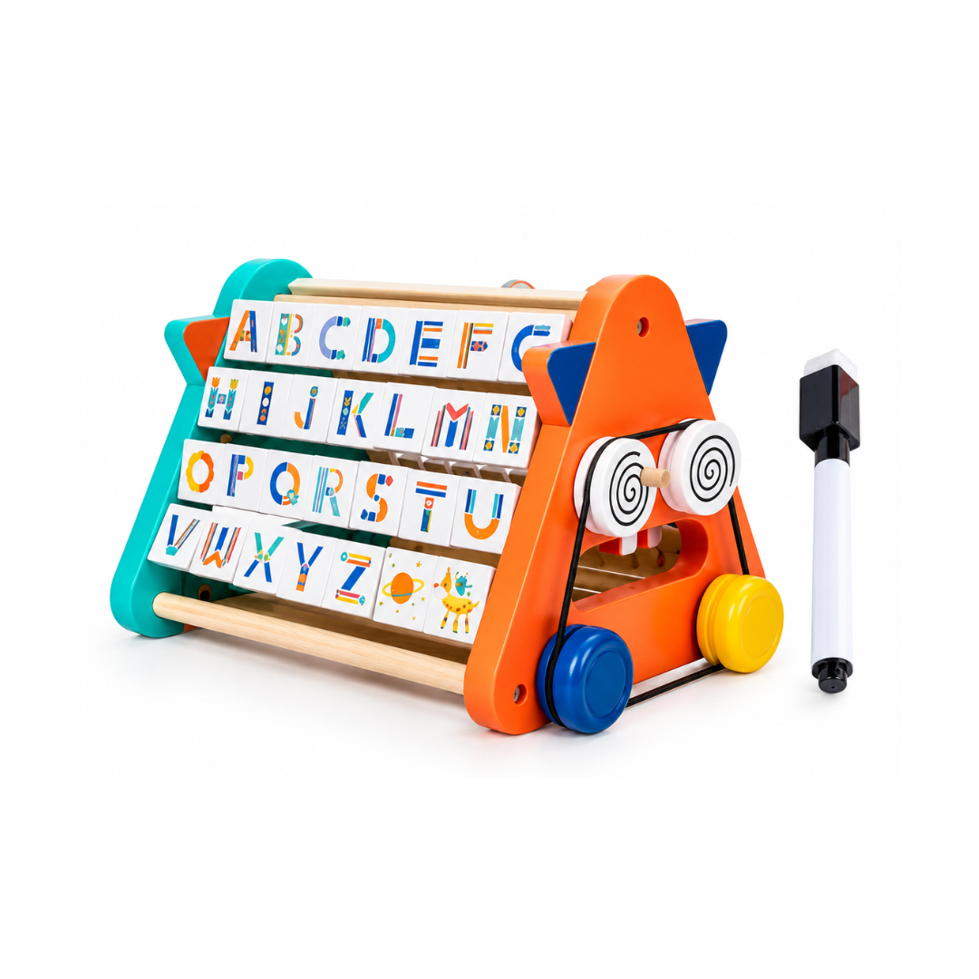 Rainbow Toys Montessori Activity Board Alphabet Letter Board