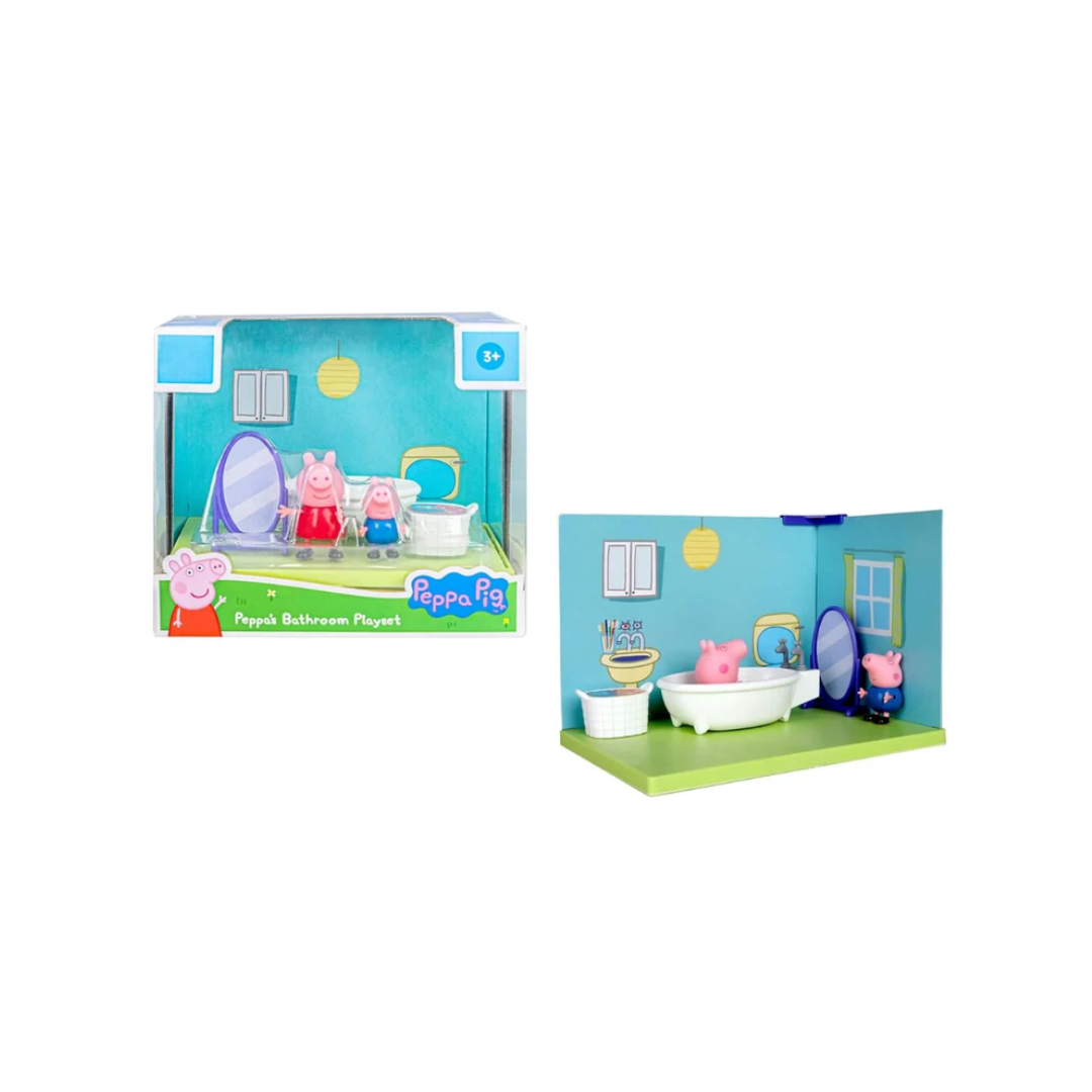 Hasbro Peppa Pig Bathroom Scene Pack
