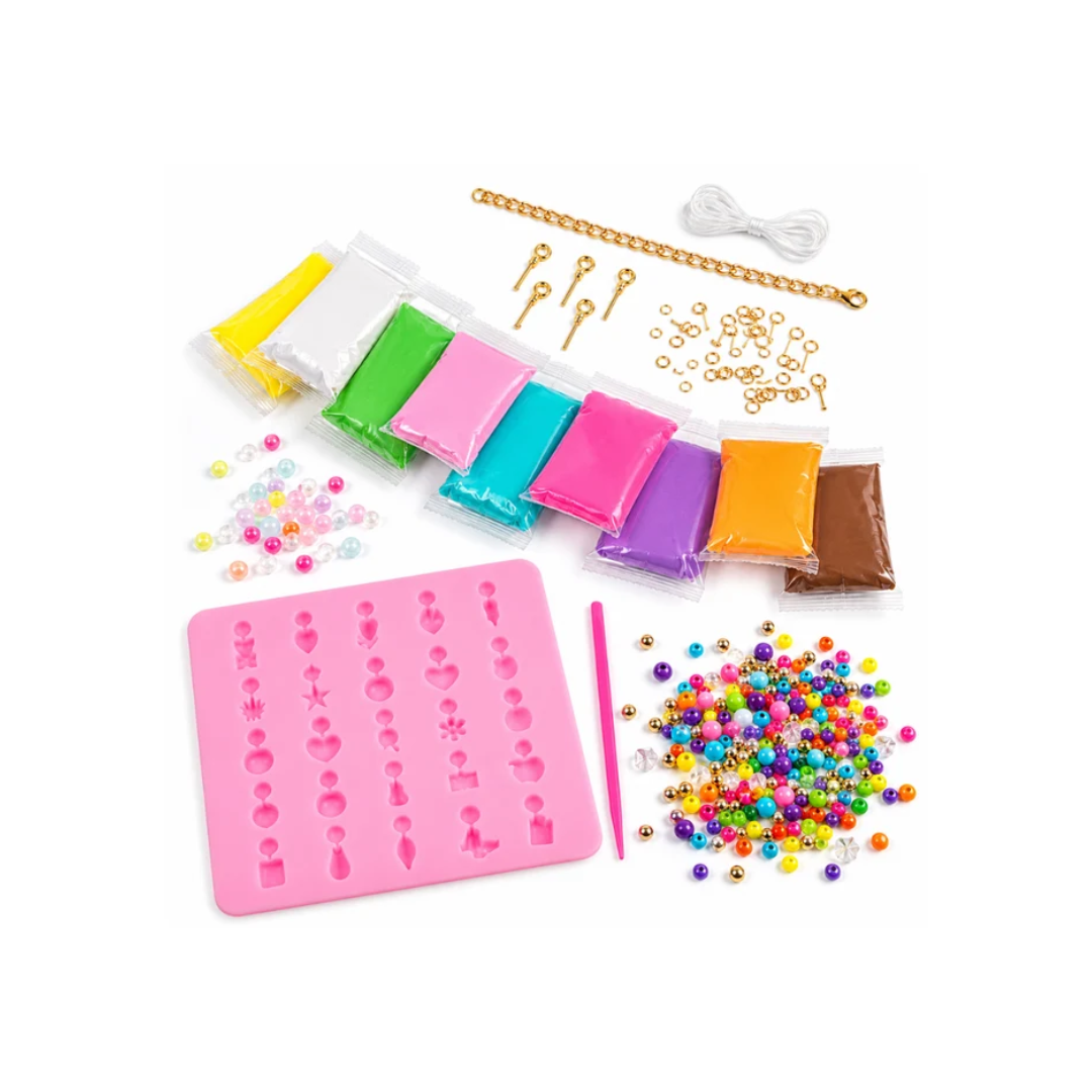 Make it Real Clay Charm DIY Jewelry Kit