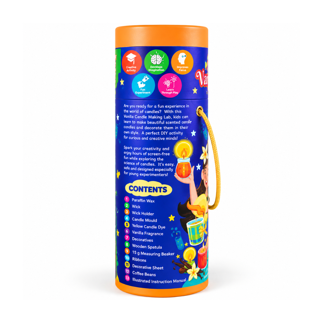 Explore My Vanilla Candle Making Lab Science Kits for Kids Age 6Y+