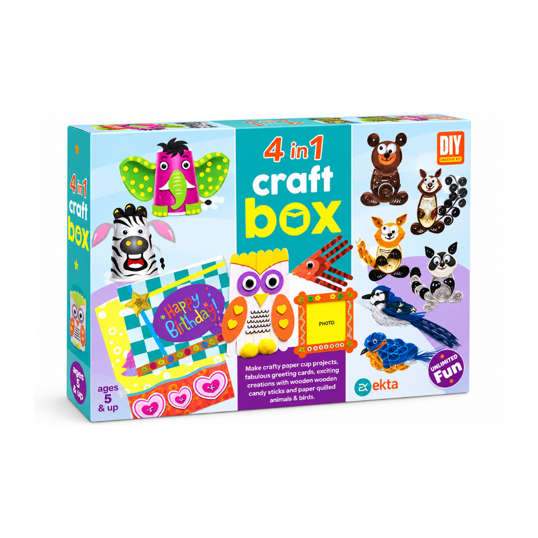 Ekta 4In1 Art & Craft Box