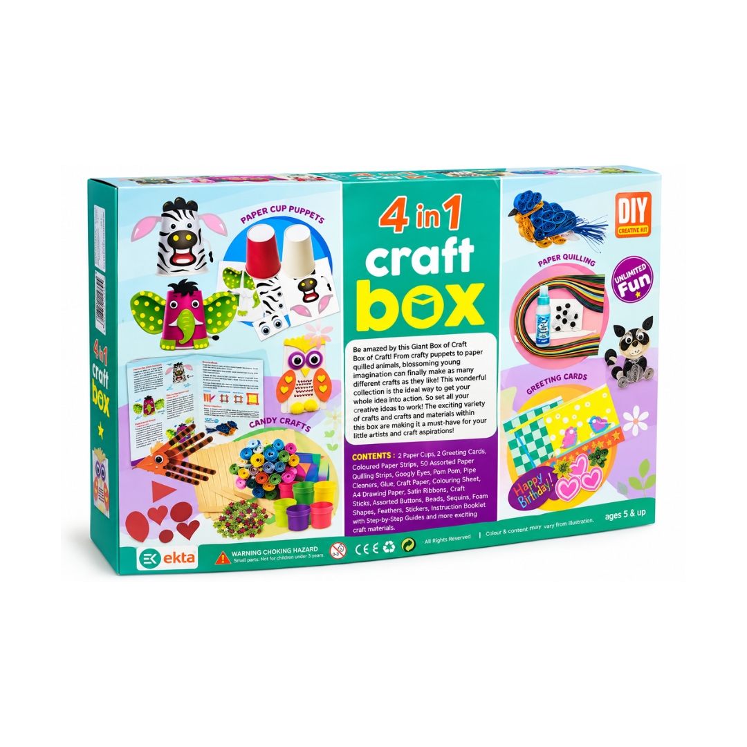 Ekta 4In1 Art & Craft Box
