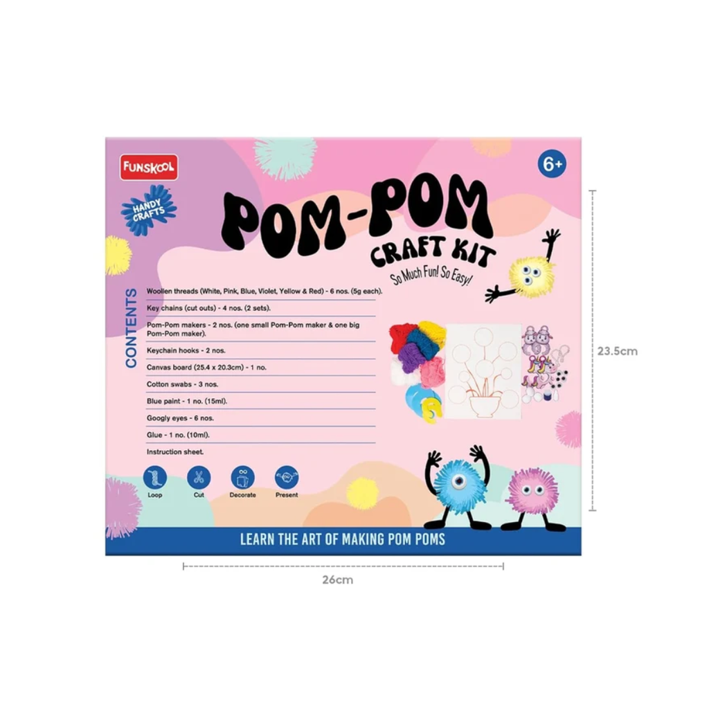 Funskool Handycrafts, Pom Pom Craft Kit