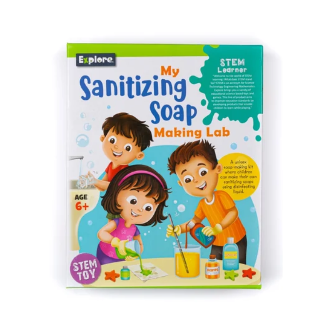 Explore My Sanitizing Soap Making Lab Stem Activity Kit