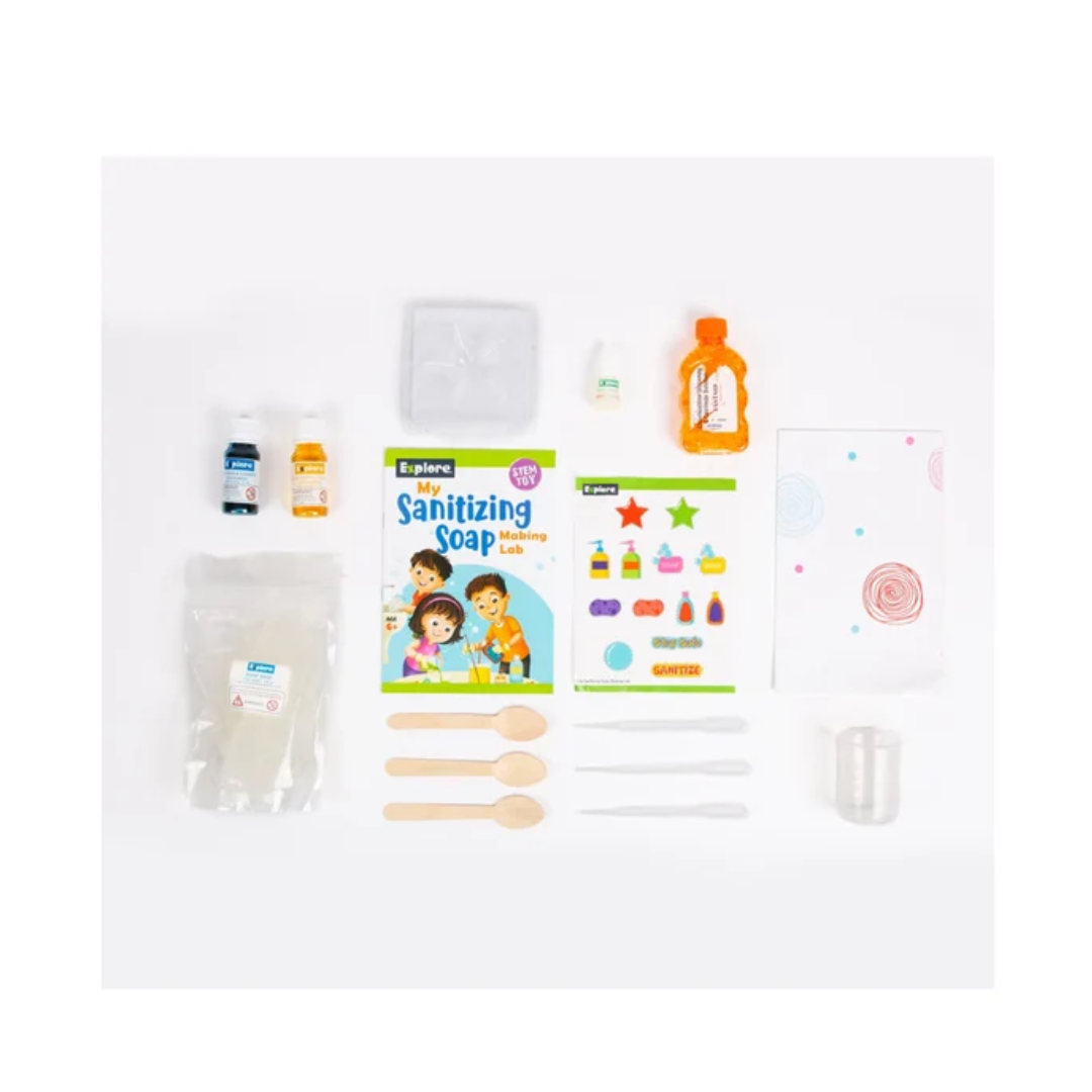 Explore My Sanitizing Soap Making Lab Stem Activity Kit